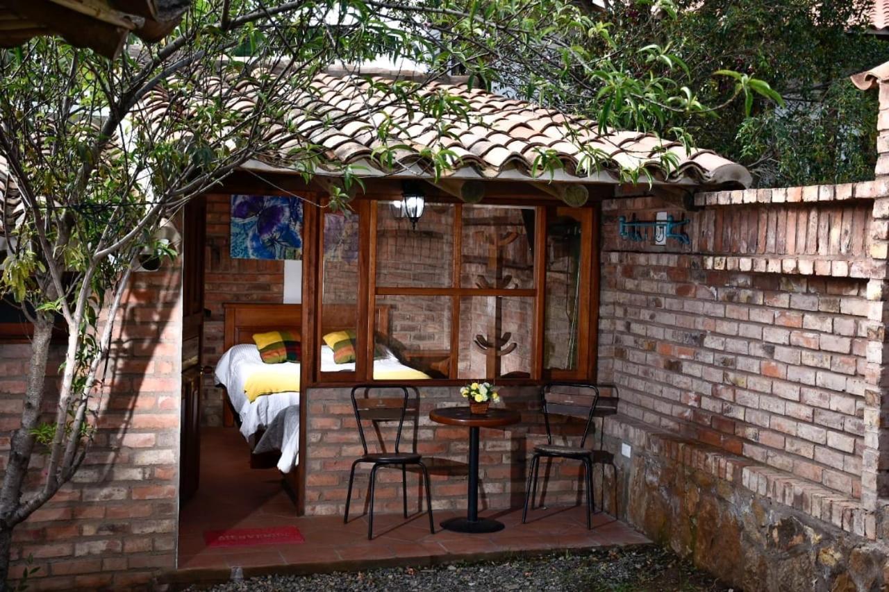 Hospedaje Plaza Villa De Leyva Eksteriør bilde
